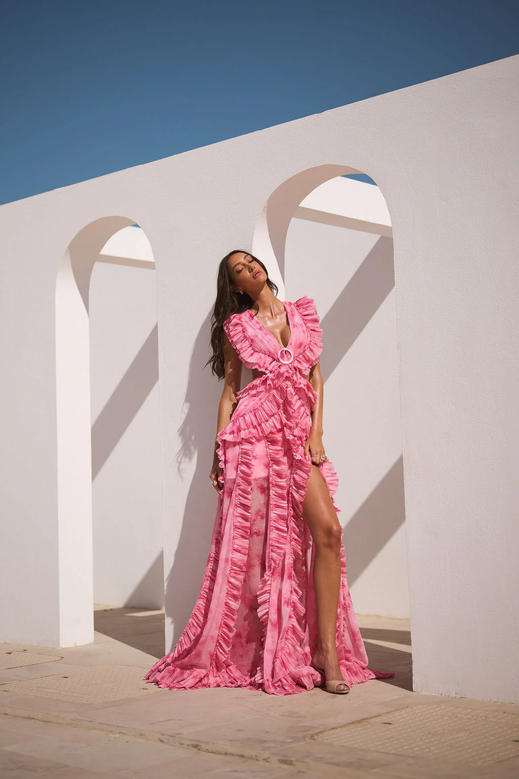 CASSINI ROSEWATER DRESS - Image 4
